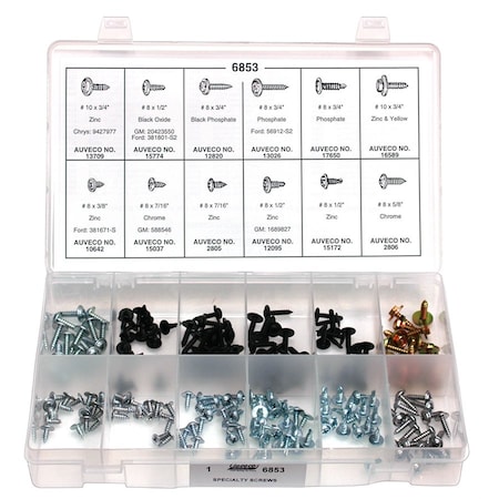 W & E Sales Co SPECIAL AUTOMOTVE SHEET MTL SCREW*AV6853 WEPD-125